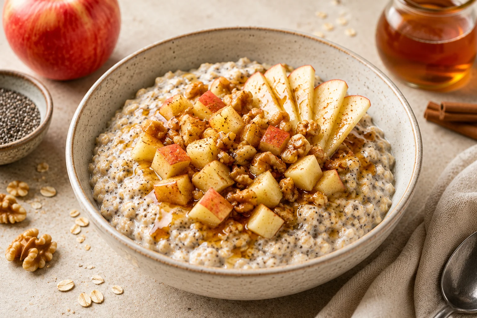 Maple Apple Chia Oats